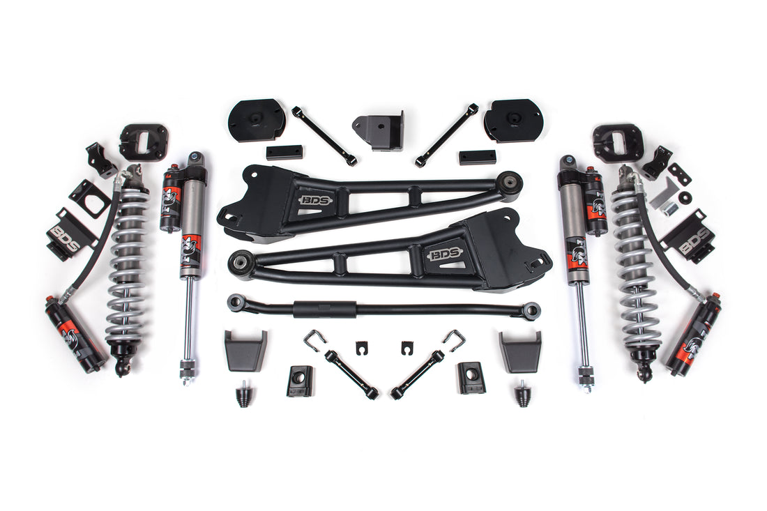 BDS Suspension 3 Inch Lift Kit w/ Radius Arm | FOX 2.5 Coil-Over Conversion - Performance Elite | Ram 2500 (14-18) & (2025) 4WD | Diesel