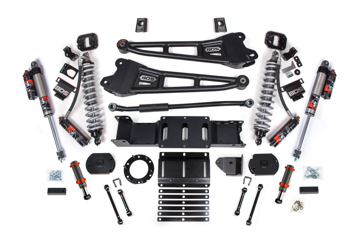 BDS Suspension 3 Inch Lift Kit w/ Radius Arm | FOX 2.5 Coil-Over Conversion - Performance Elite | Ram 2500 (19-24) 4WD | Diesel