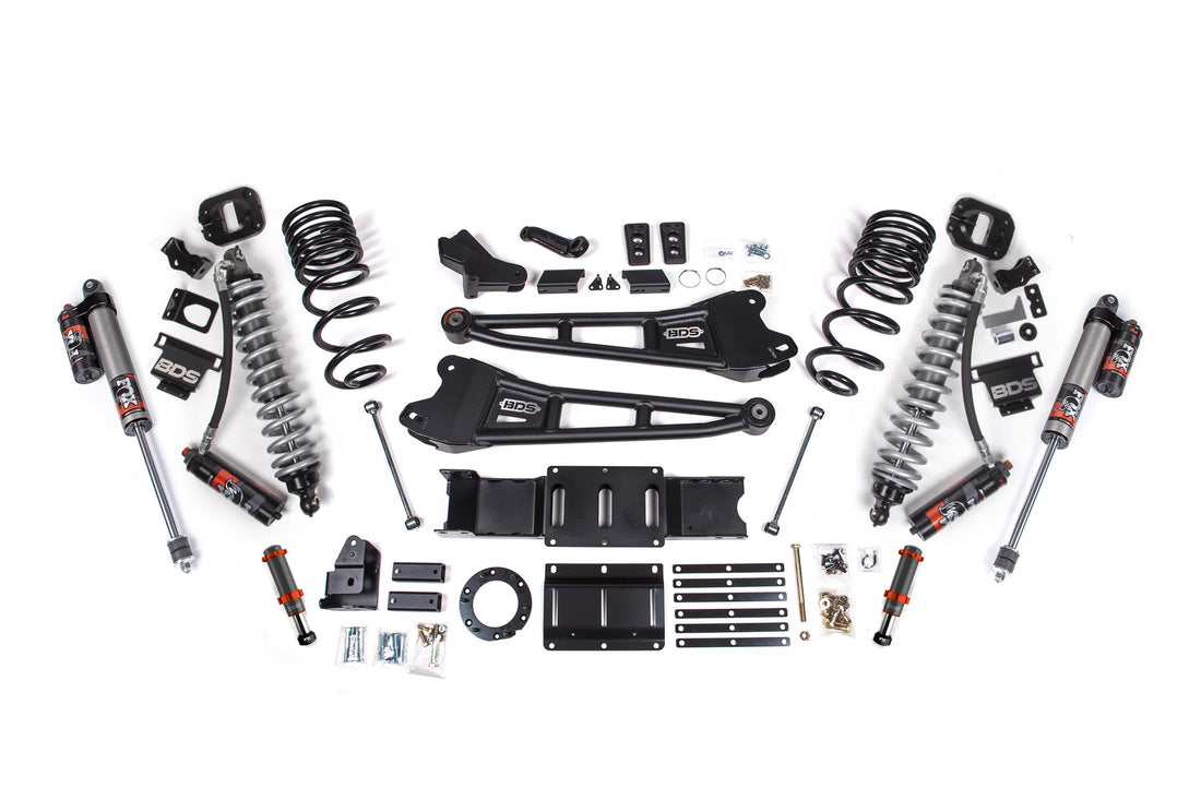 BDS Suspension 4 Inch Lift Kit w/ Radius Arm | FOX 2.5 Coil-Over Conversion - Performance Elite | Ram 2500 (19-24) 4WD | Diesel - Trucks R Us
