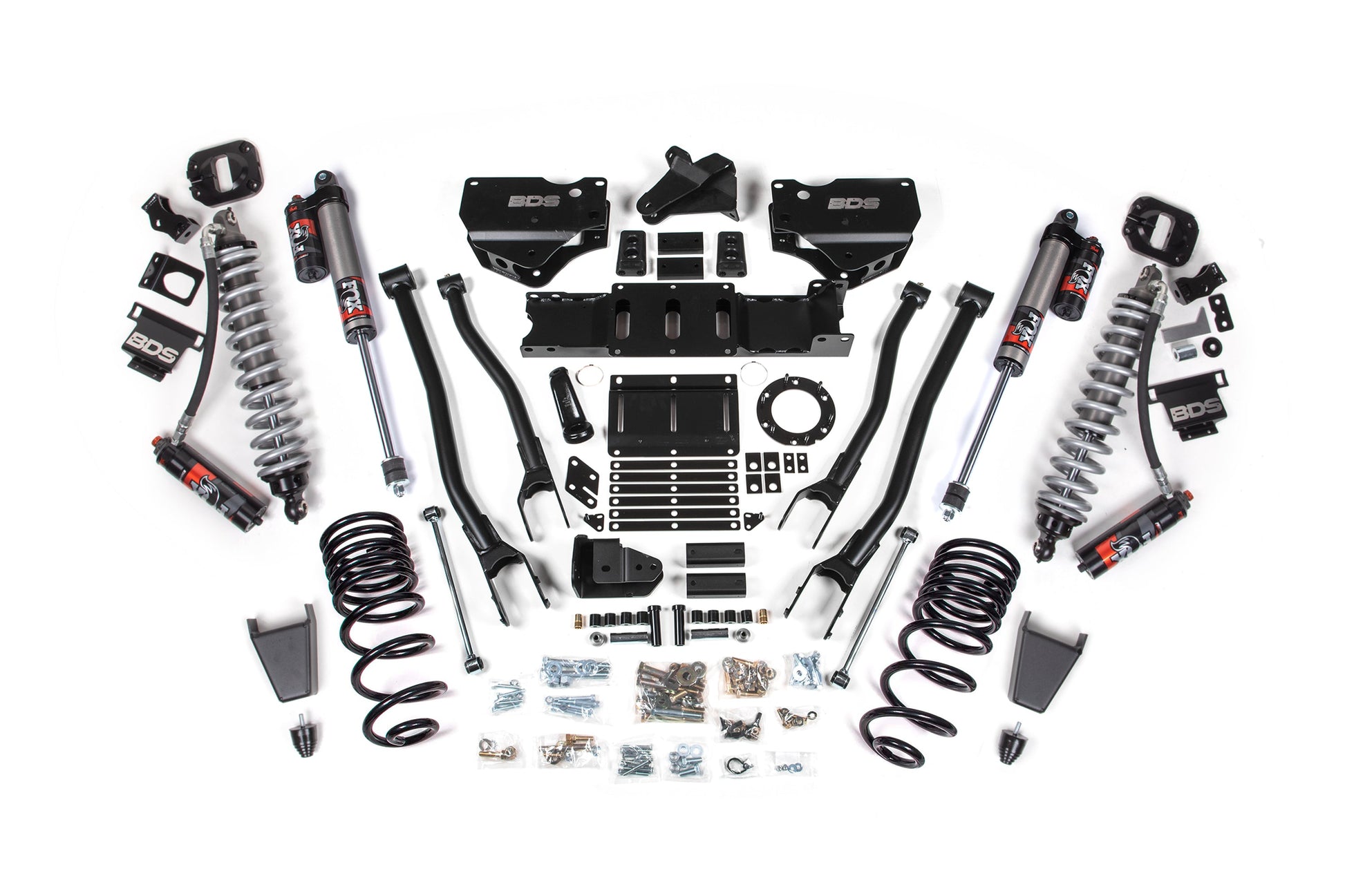 4 Inch Lift Kit w/ 4-Link | FOX 2.5 Coil-Over Conversion - Performance Elite | Ram 2500 (19-24) 4WD | Diesel - Trucks R Us