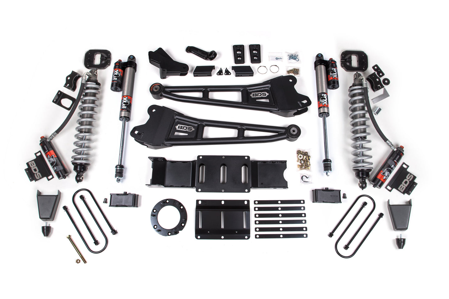 BDS Suspension 6 Inch Lift Kit w/ Radius Arm | FOX 2.5 Coil-Over Conversion - Performance Elite | Ram 3500 (19-24) 4WD | Diesel