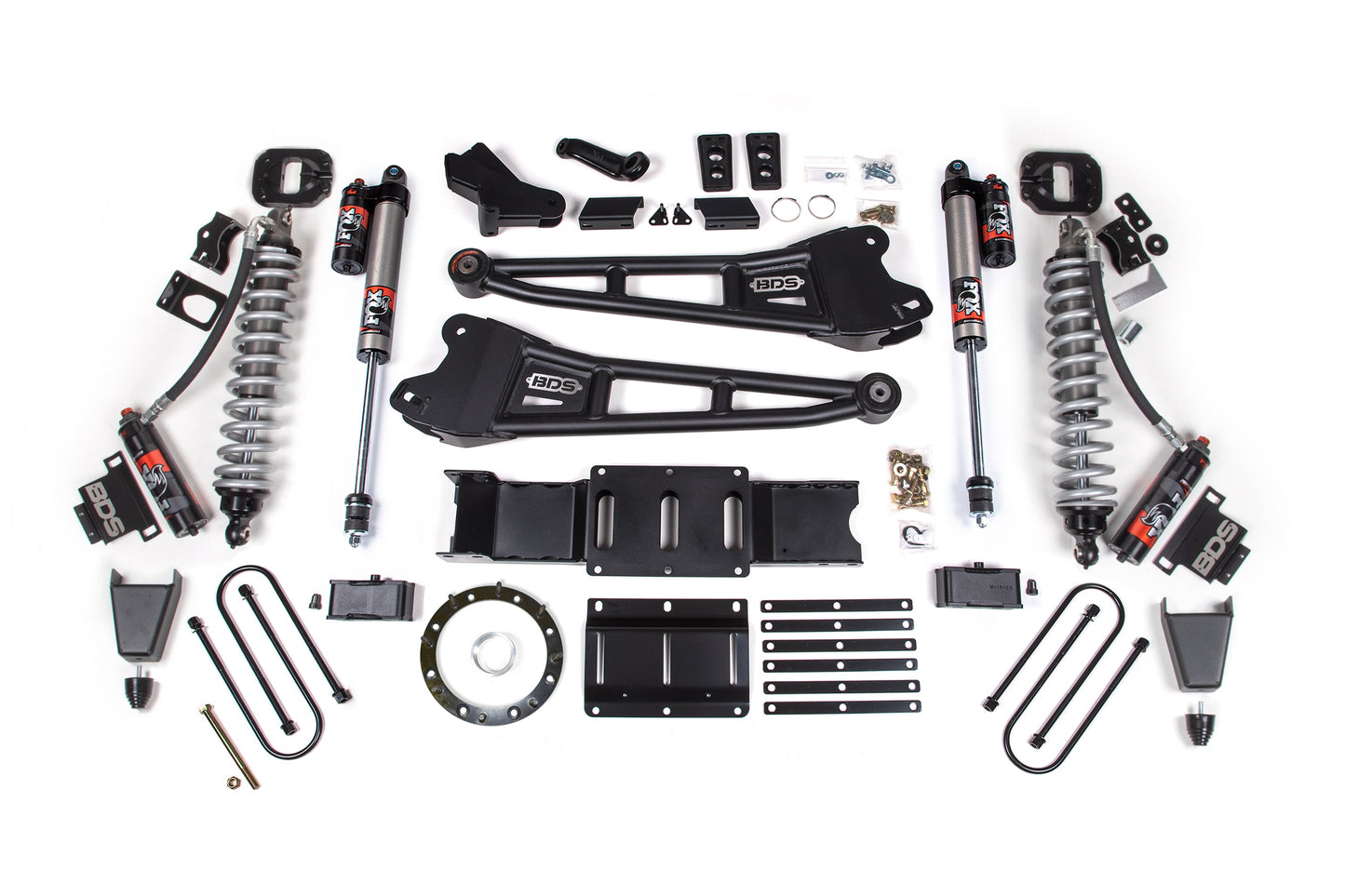 BDS Suspension 6 Inch Lift Kit w/ Radius Arm | FOX 2.5 Coil-Over Conversion - Performance Elite | Ram 3500 (19-24) 4WD | Diesel