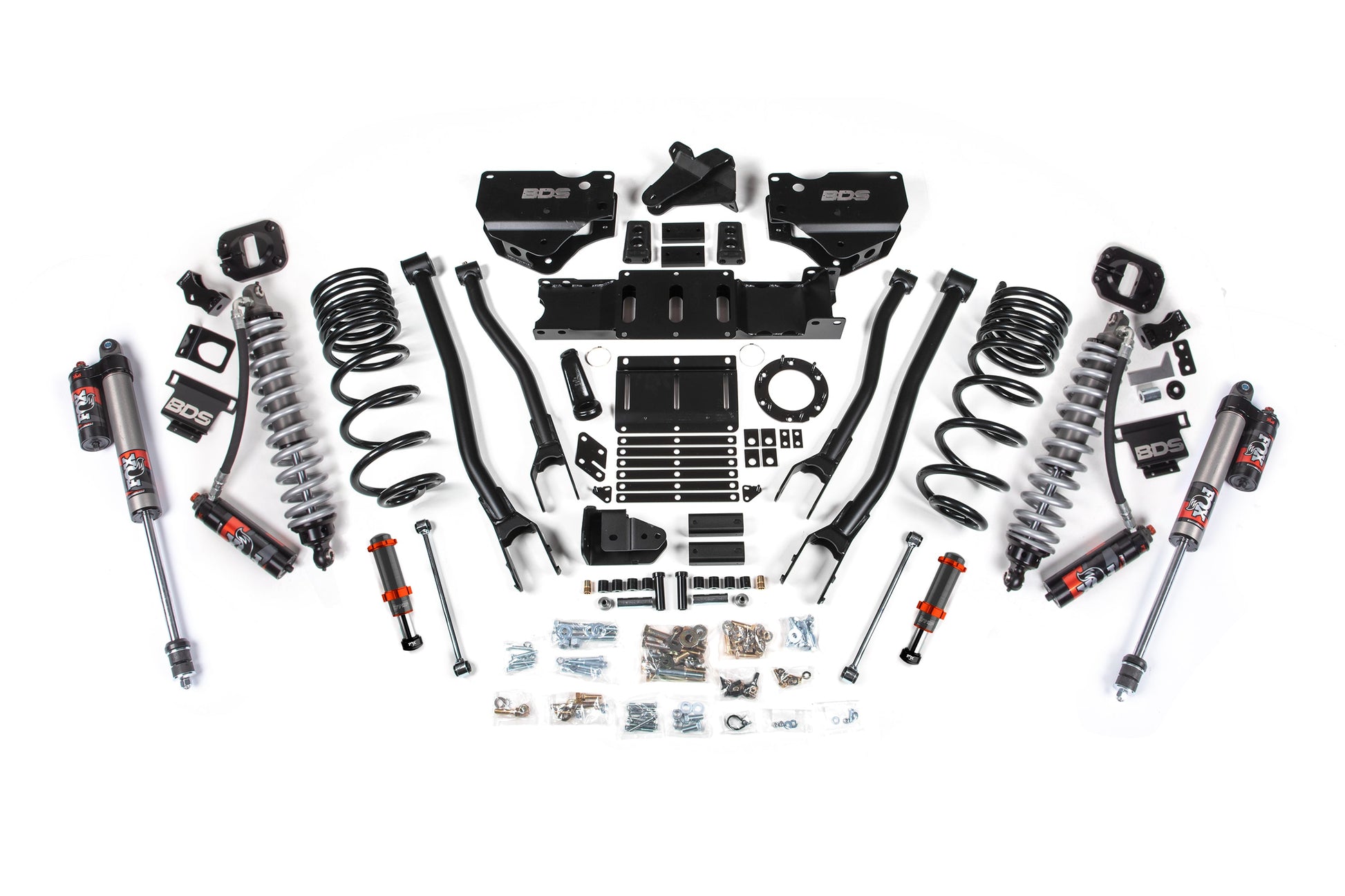 BDS Suspension 6 Inch Lift Kit w/ 4-Link | FOX 2.5 Coil-Over Conversion - Performance Elite | Ram 2500 (19-24) 4WD | Diesel - Trucks R Us