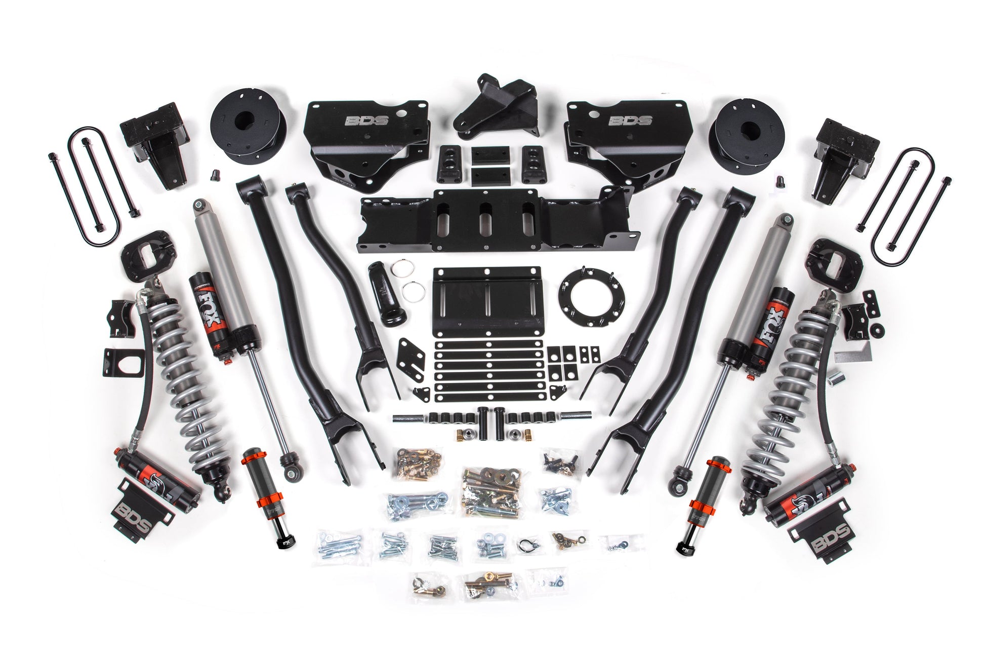 6 Inch Lift Kit w/ 4-Link | FOX 2.5 Coil-Over Conversion - Performance Elite | Ram 3500 (19-24) 4WD | Diesel - Trucks R Us