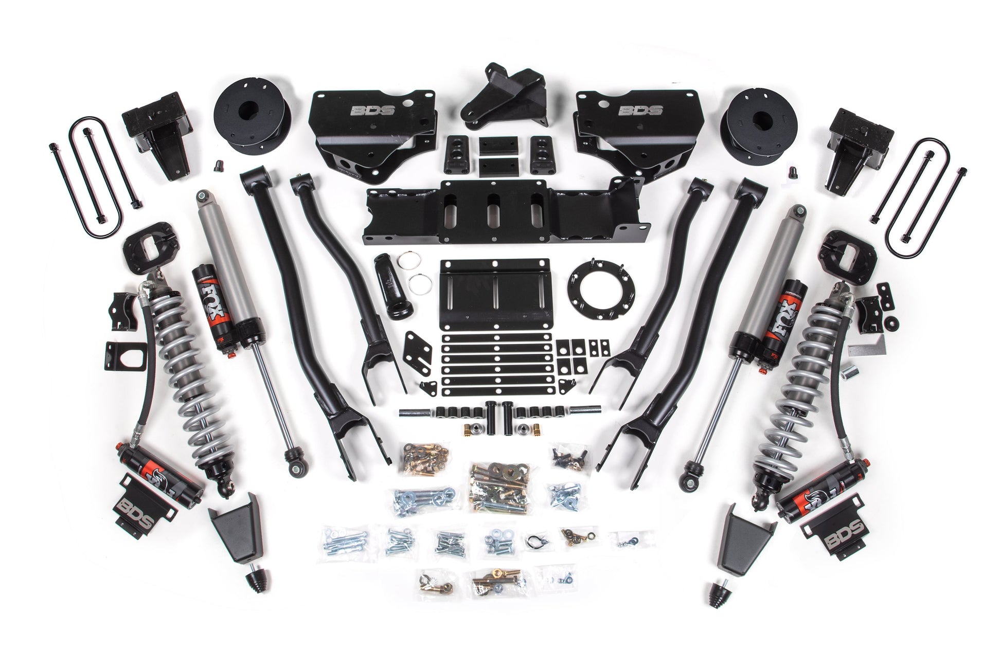 6 Inch Lift Kit w/ 4-Link | FOX 2.5 Coil-Over Conversion - Performance Elite | Ram 3500 (19-24) 4WD | Diesel - Trucks R Us