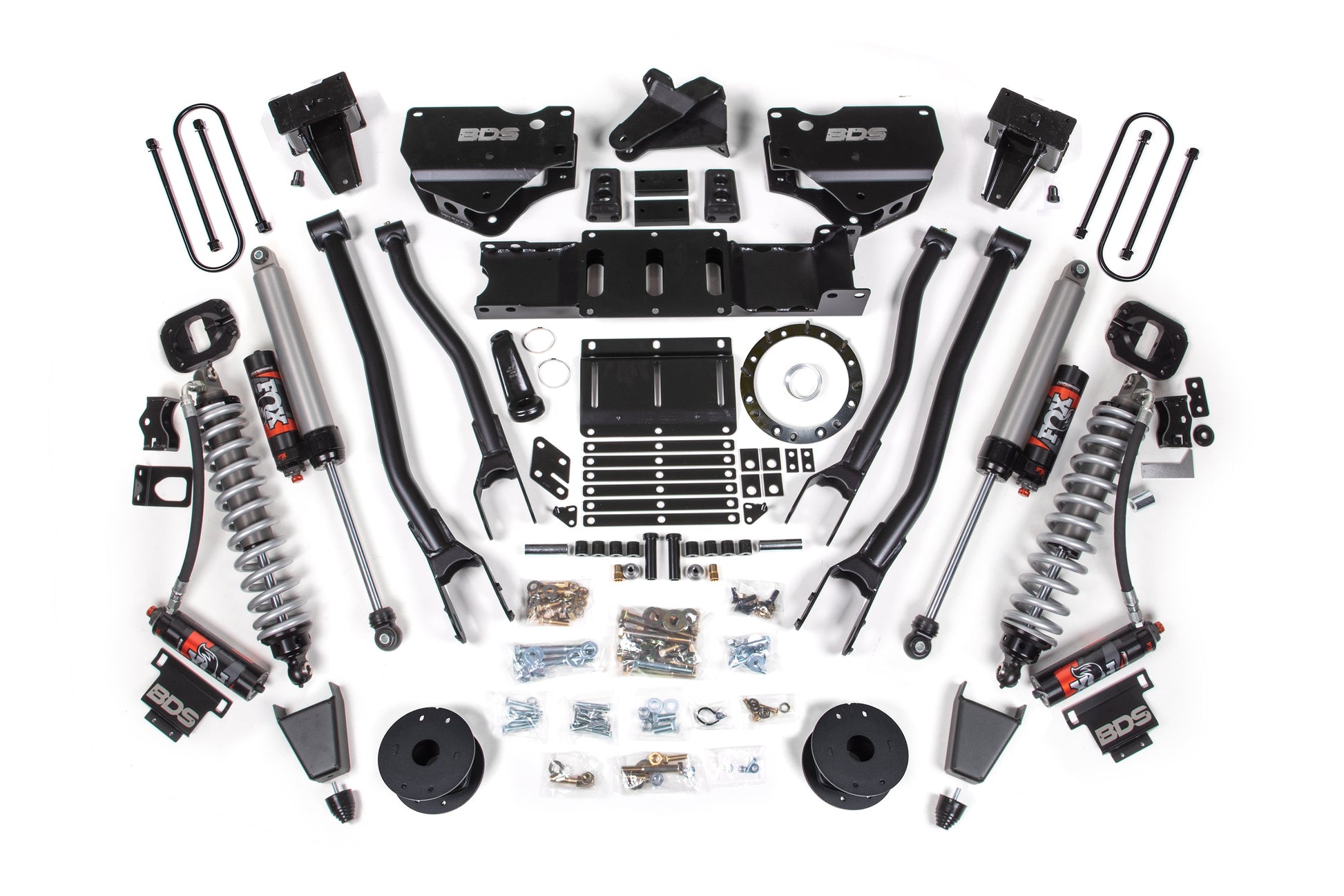6 Inch Lift Kit w/ 4-Link | FOX 2.5 Coil-Over Conversion - Performance Elite | Ram 3500 (19-24) 4WD | Diesel - Trucks R Us