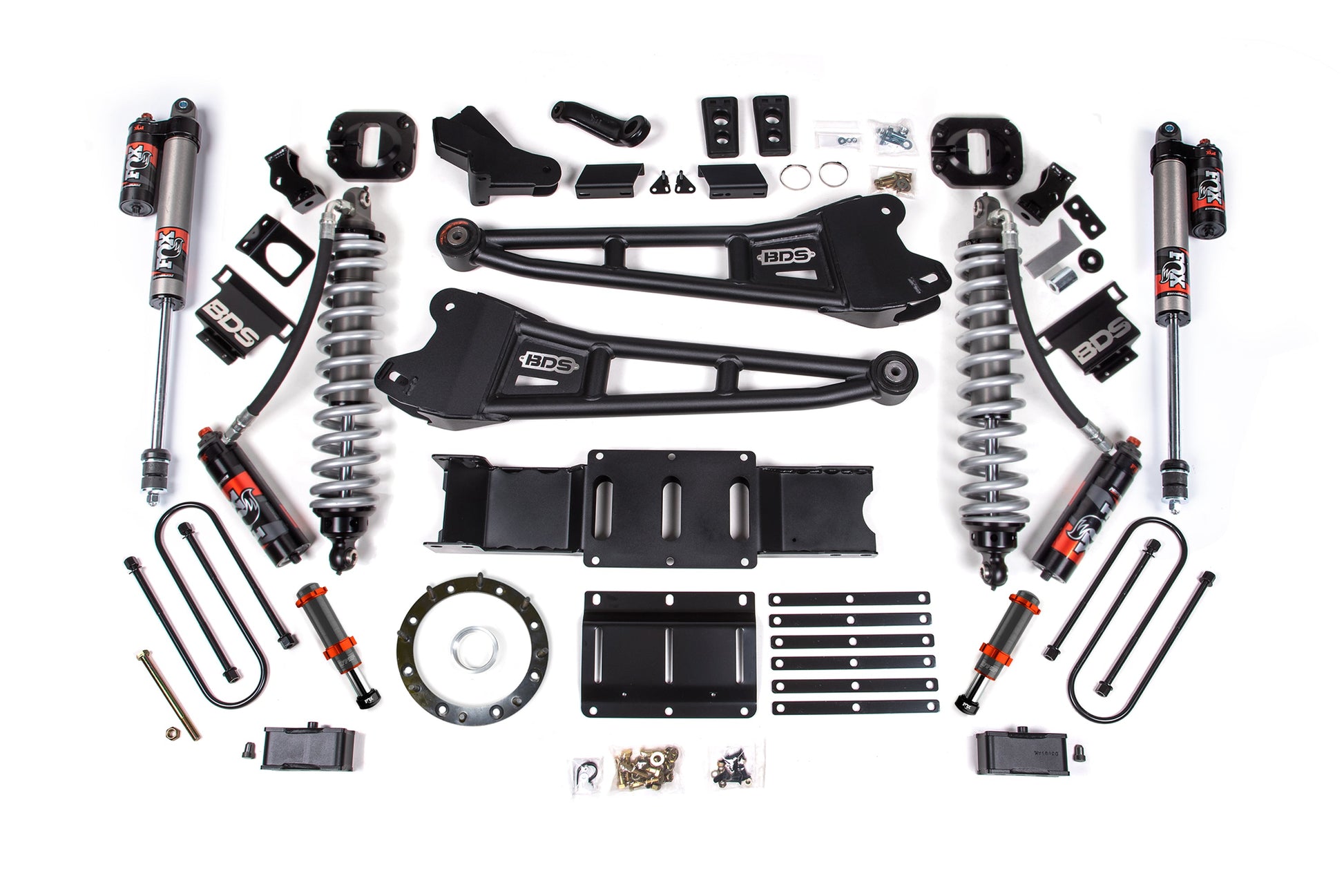 4 Inch Lift Kit w/ Radius Arm | FOX 2.5 Coil-Over Conversion - Performance Elite | Ram 3500 (19-24) 4WD | Diesel - Trucks R Us