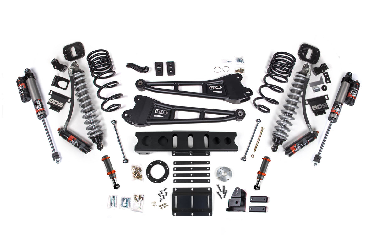 BDS Suspension 4 Inch Lift Kit w/ Radius Arm | FOX 2.5 Coil-Over Conversion - Performance Elite | Ram 2500 (14-18) 4WD | Diesel - Trucks R Us