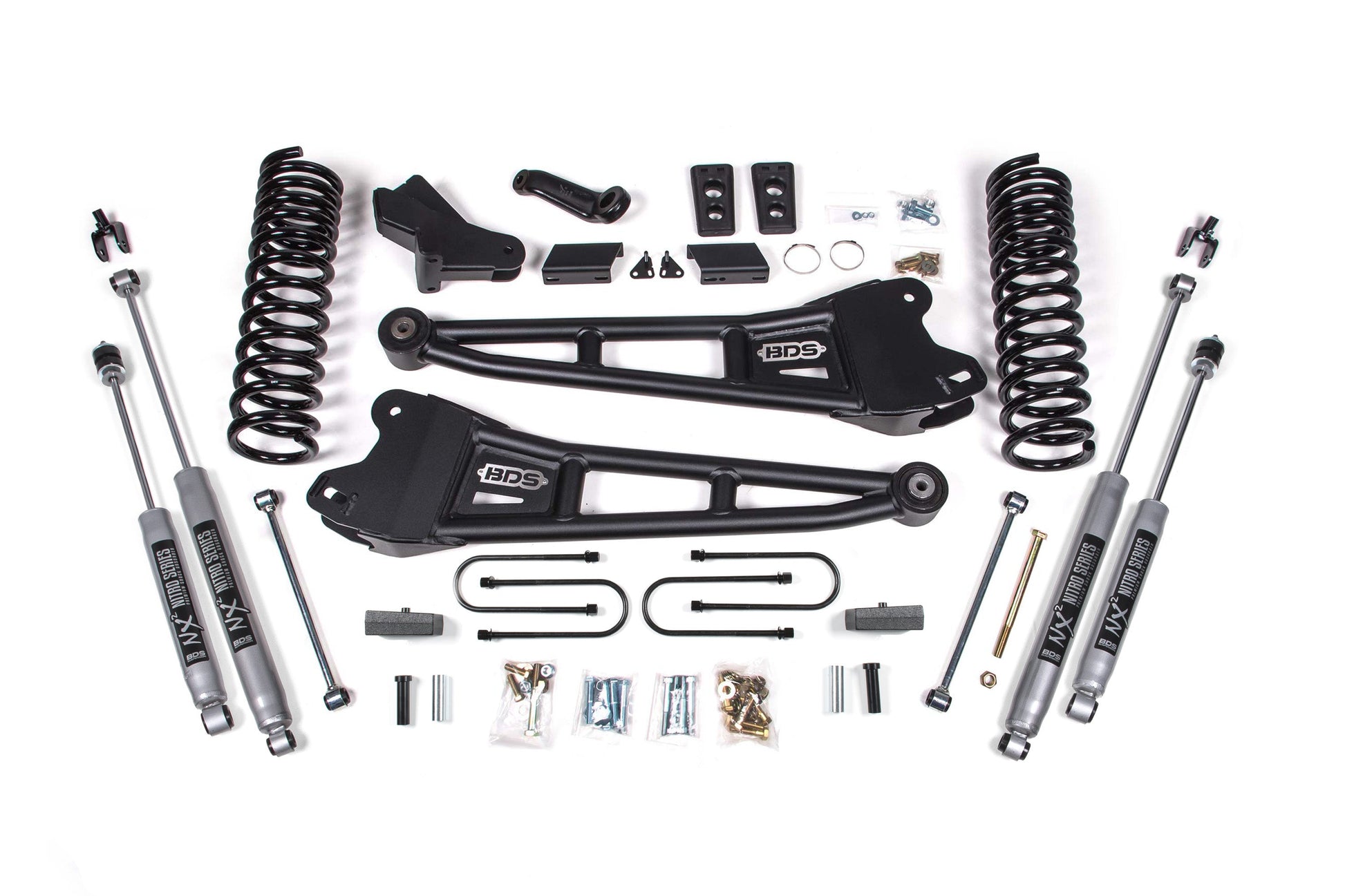 BDS Suspension 4 Inch Lift Kit w/ Radius Arm | Ram 3500 (13-18) 4WD | Diesel - Trucks R Us