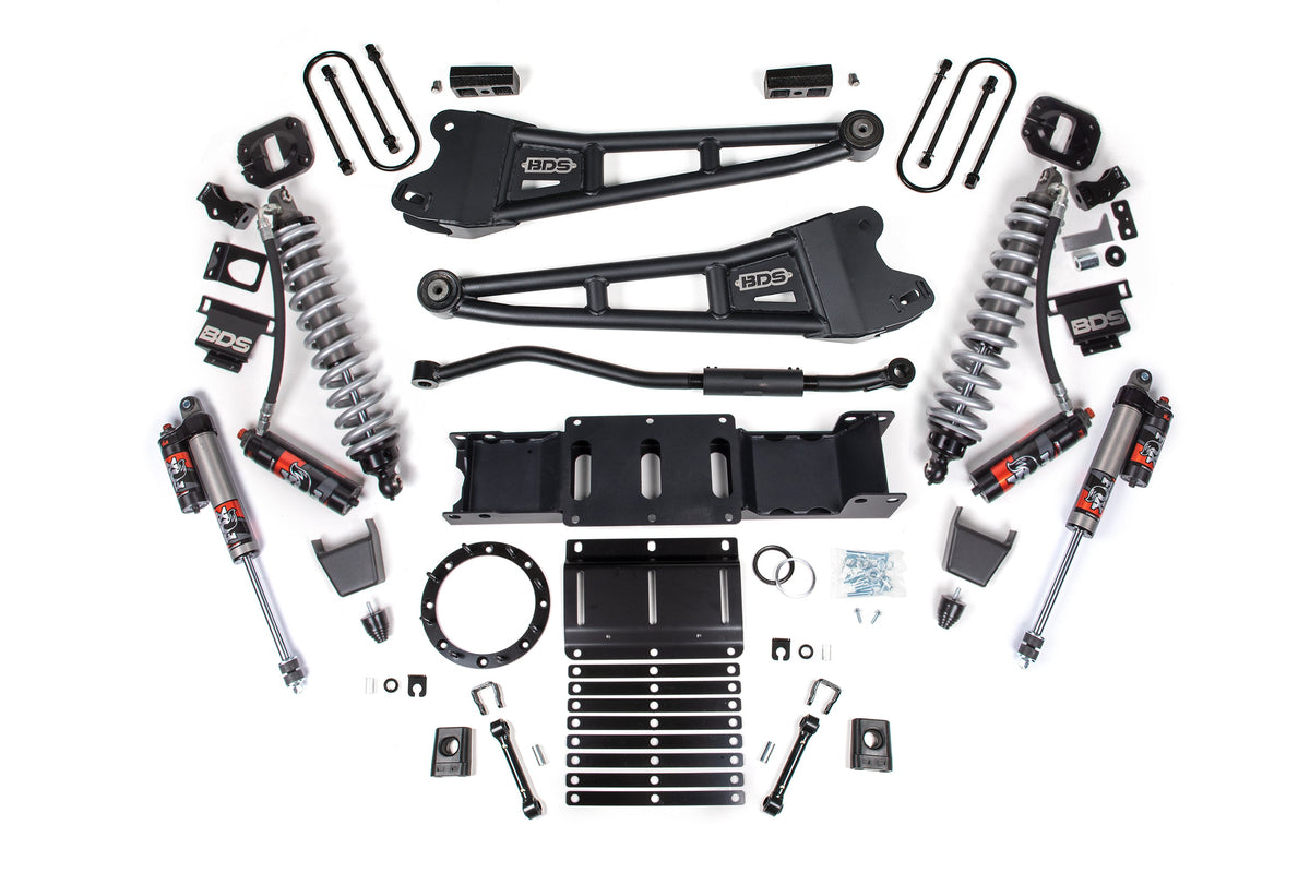 BDS Suspension 3 Inch Lift Kit w/ Radius Arm | FOX 2.5 Coil-Over Conversion - Performance Elite | Ram 3500 (19-24) 4WD | Diesel - Trucks R Us
