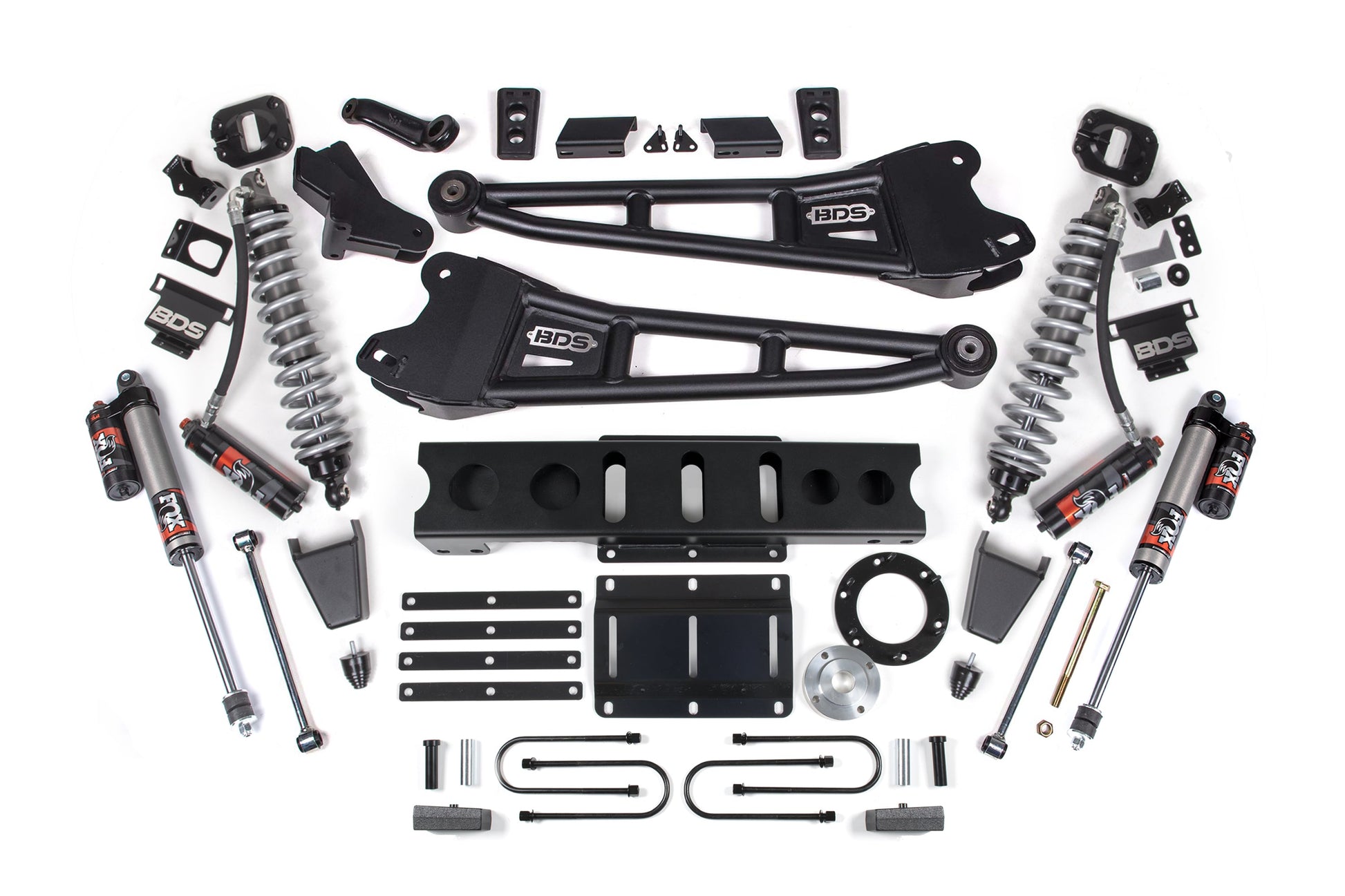 BDS Suspension 4 Inch Lift Kit w/ Radius Arm | FOX 2.5 Coil-Over Conversion - Performance Elite | Ram 3500 (13-18) 4WD | Diesel - Trucks R Us