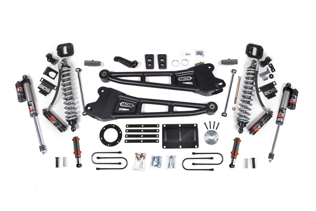 BDS Suspension 6 Inch Lift Kit w/ Radius Arm | FOX 2.5 Coil-Over Conversion - Performance Elite | Ram 3500 (13-18) 4WD | Diesel - Trucks R Us