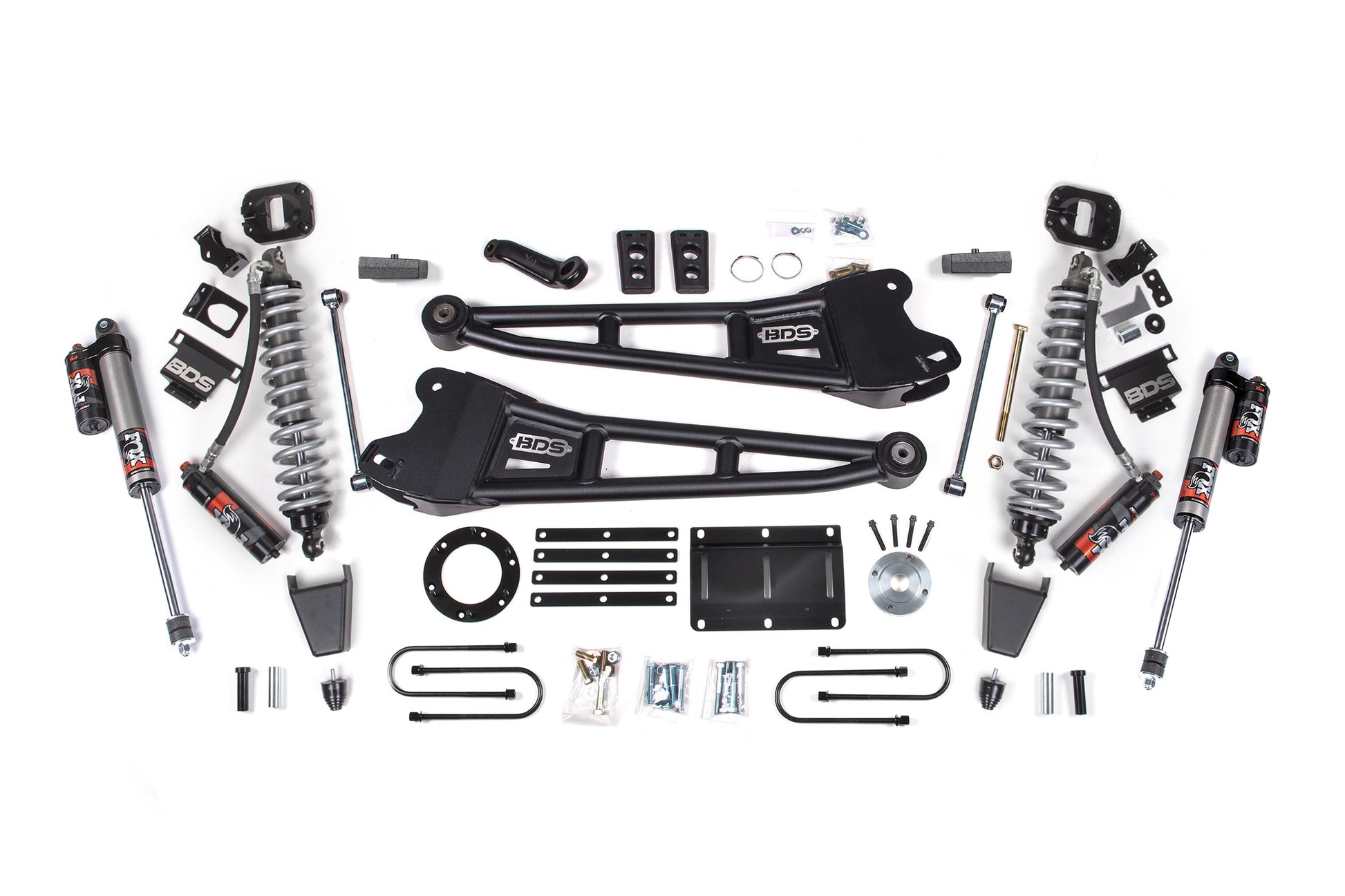 BDS Suspension 6 Inch Lift Kit w/ Radius Arm | FOX 2.5 Coil-Over Conversion - Performance Elite | Ram 3500 (13-18) 4WD | Diesel - Trucks R Us