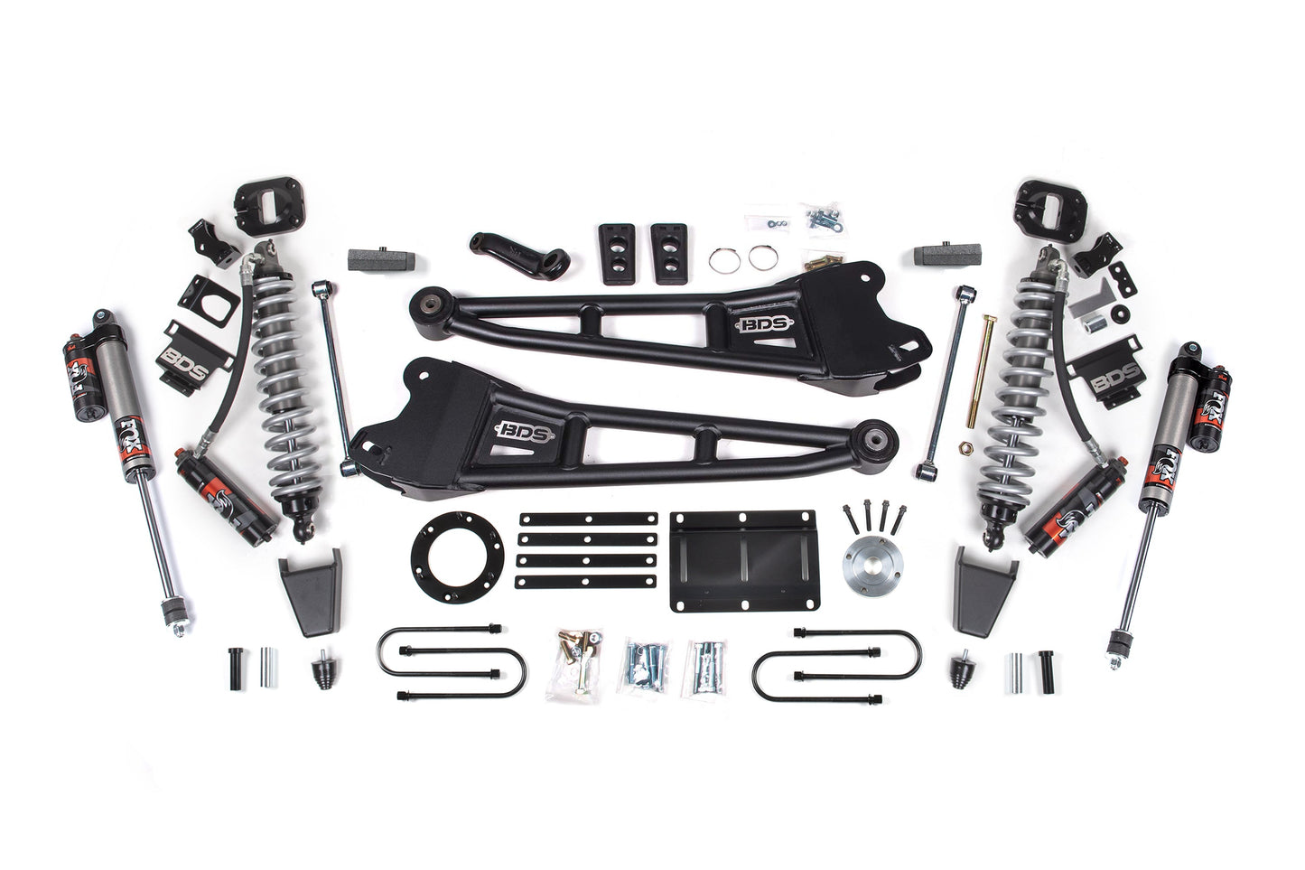 BDS Suspension 6 Inch Lift Kit w/ Radius Arm | FOX 2.5 Coil-Over Conversion - Performance Elite | Ram 3500 (13-18) 4WD | Diesel