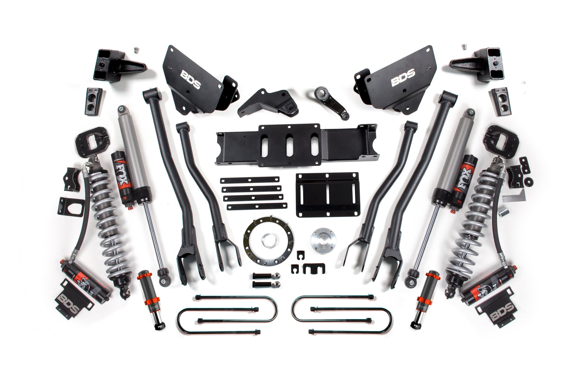 6 Inch Lift Kit w/ 4-Link | FOX 2.5 Coil-Over Conversion - Performance Elite | Ram 3500 (13-18) 4WD | Diesel - Trucks R Us