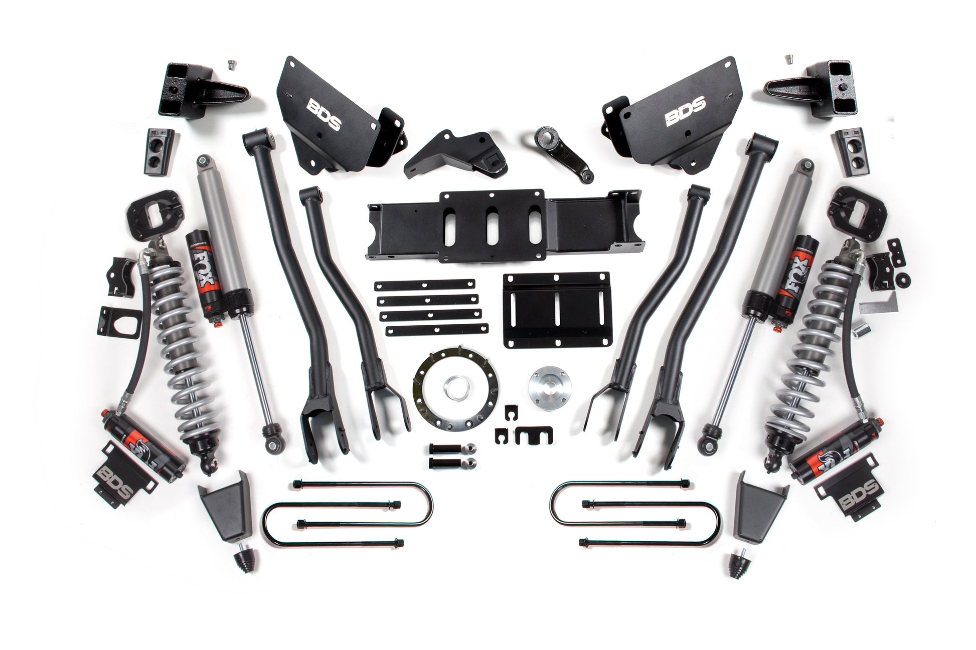 6 Inch Lift Kit w/ 4-Link | FOX 2.5 Coil-Over Conversion - Performance Elite | Ram 3500 (13-18) 4WD | Diesel - Trucks R Us