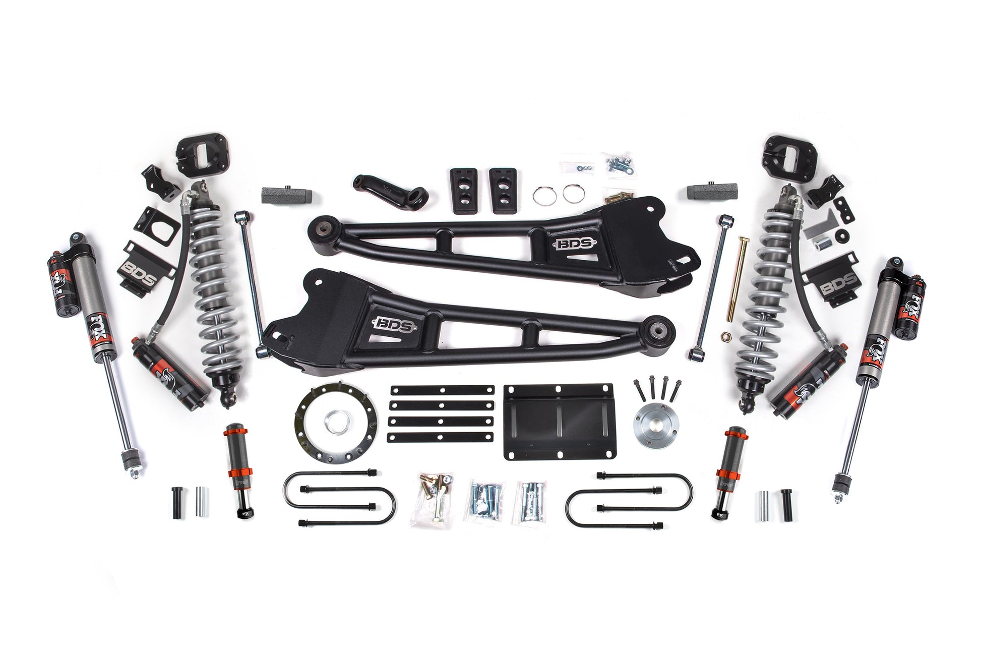 BDS Suspension 6 Inch Lift Kit w/ Radius Arm | FOX 2.5 Coil-Over Conversion - Performance Elite | Ram 3500 (13-18) 4WD | Diesel - Trucks R Us