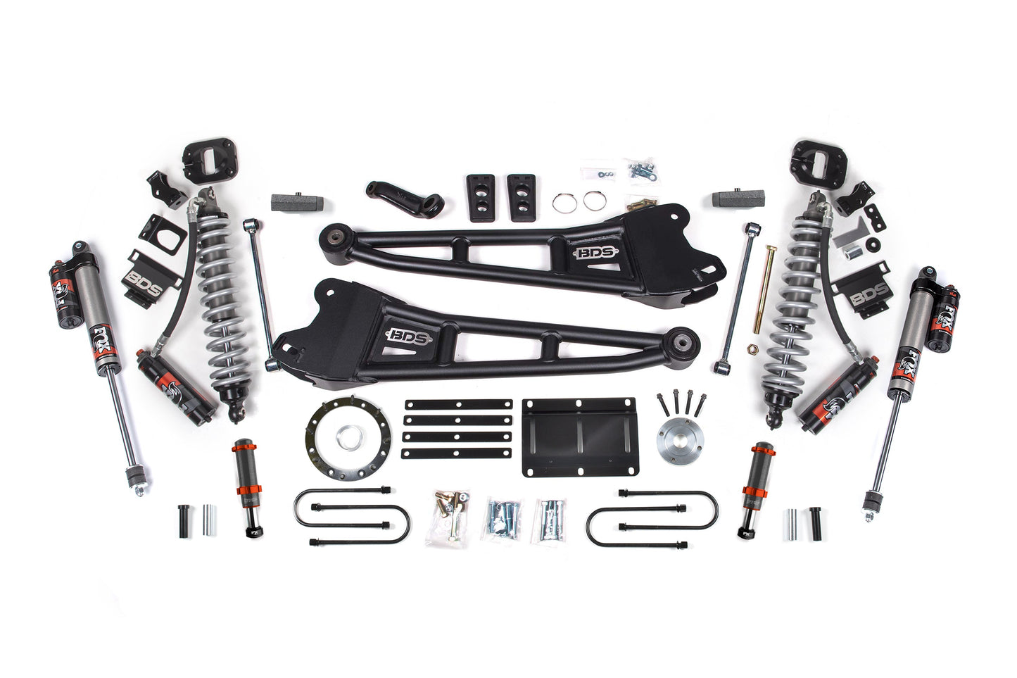 BDS Suspension 6 Inch Lift Kit w/ Radius Arm | FOX 2.5 Coil-Over Conversion - Performance Elite | Ram 3500 (13-18) 4WD | Diesel