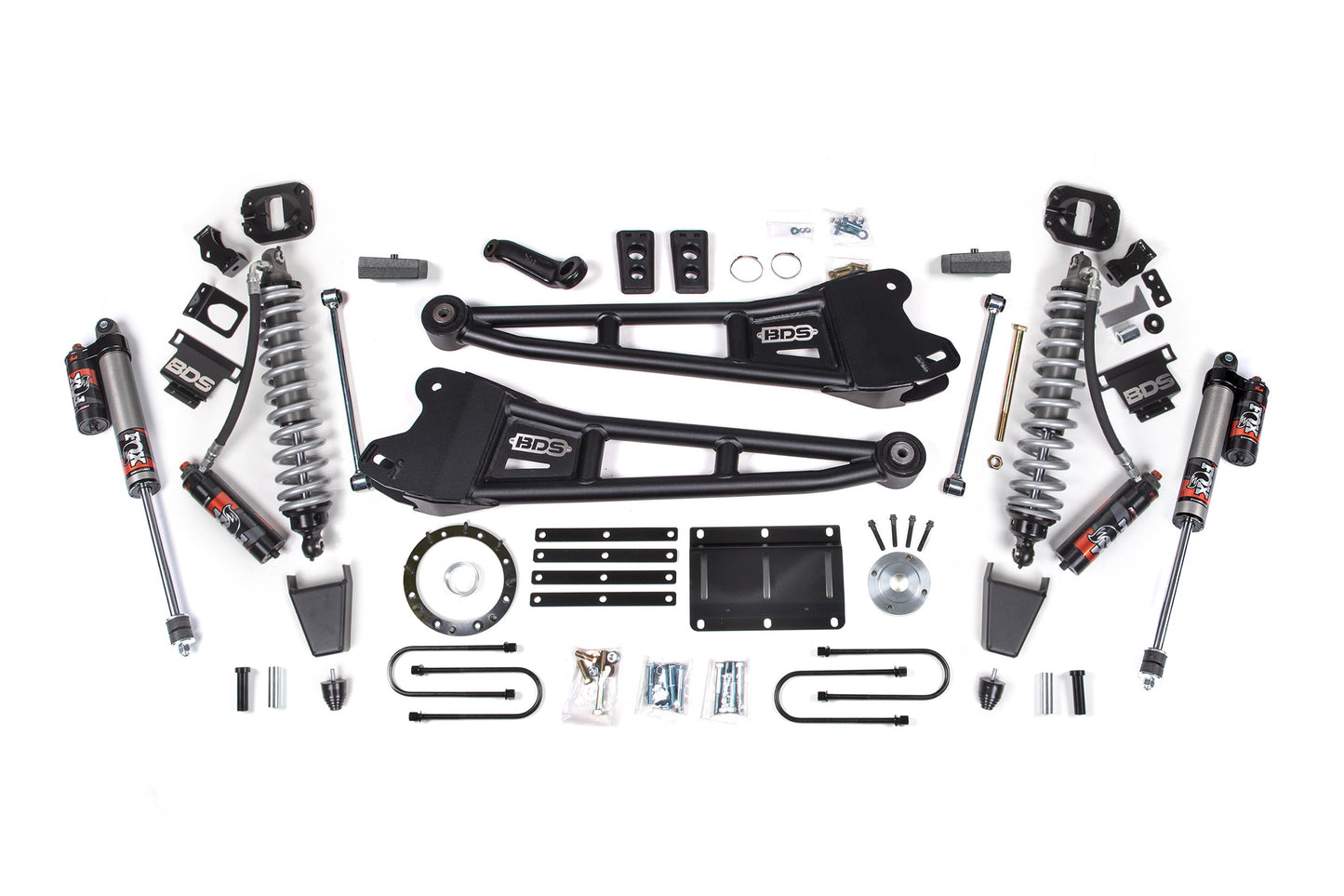 BDS Suspension 6 Inch Lift Kit w/ Radius Arm | FOX 2.5 Coil-Over Conversion - Performance Elite | Ram 3500 (13-18) 4WD | Diesel