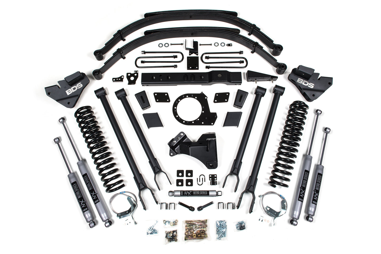 8 Inch Lift Kit | 4-Link Conversion | Ford F250/F350 Super Duty (17-19) 4WD | Diesel - Trucks R Us