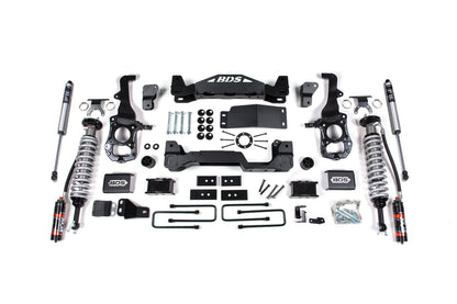 BDS Suspension 4 Inch Lift Kit | FOX 2.5 Performance Elite Coil-Over | Ford F150 (21-25) 4WD