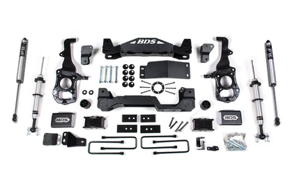 BDS Suspension 4 Inch Lift Kit | FOX 2.0 Strut | Ford F150 (21-25) 4WD