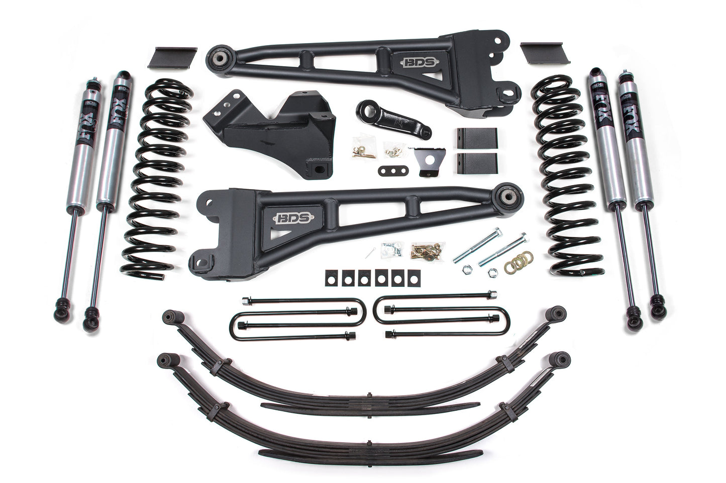 BDS Suspension 4 Inch Lift Kit w/ Radius Arm | Ford F250/F350 Super Duty (11-16) 4WD | Diesel