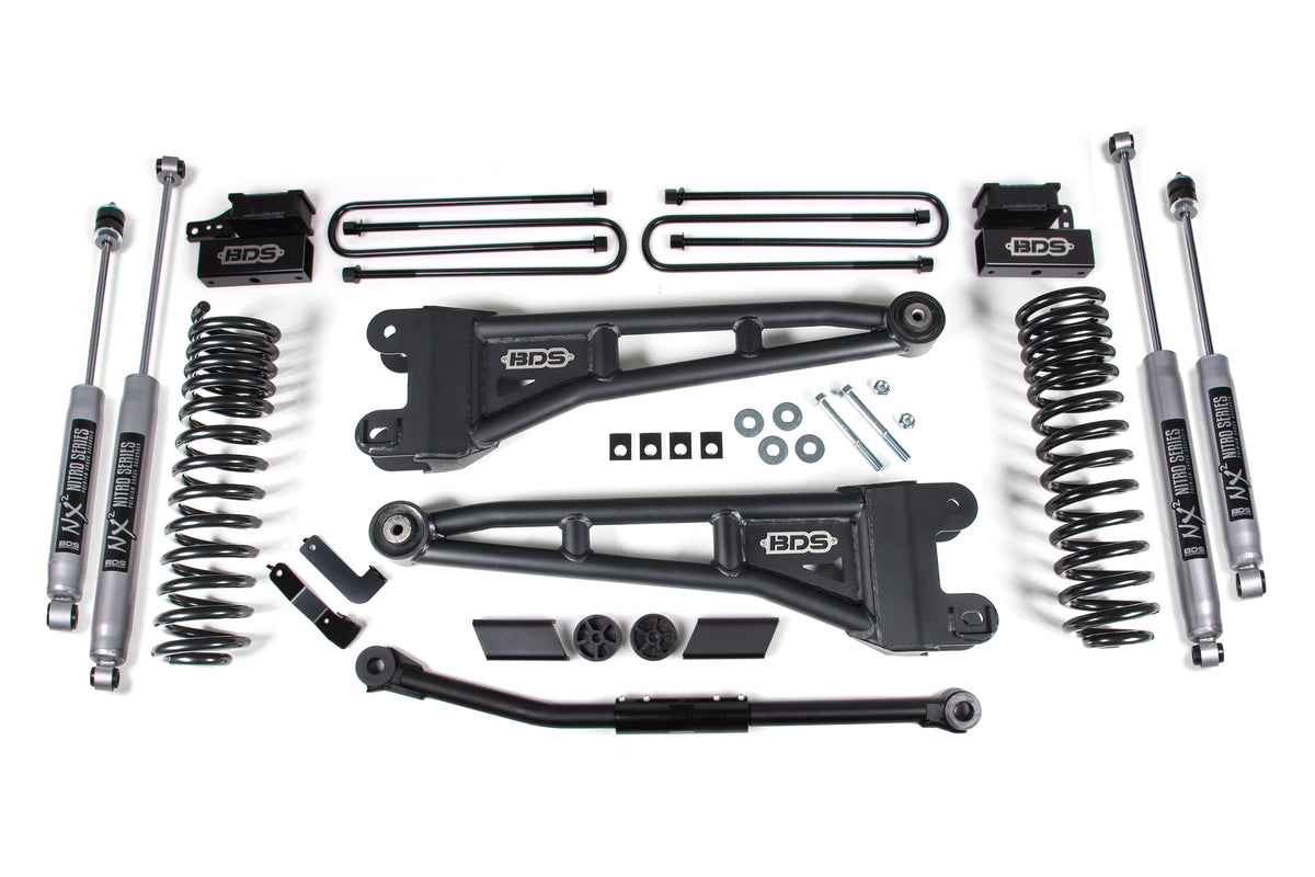BDS Suspension 2.5 Inch Lift Kit w/ Radius Arm | Ford F450 Super Duty (20-22) 4WD | Diesel & Gas - Trucks R Us