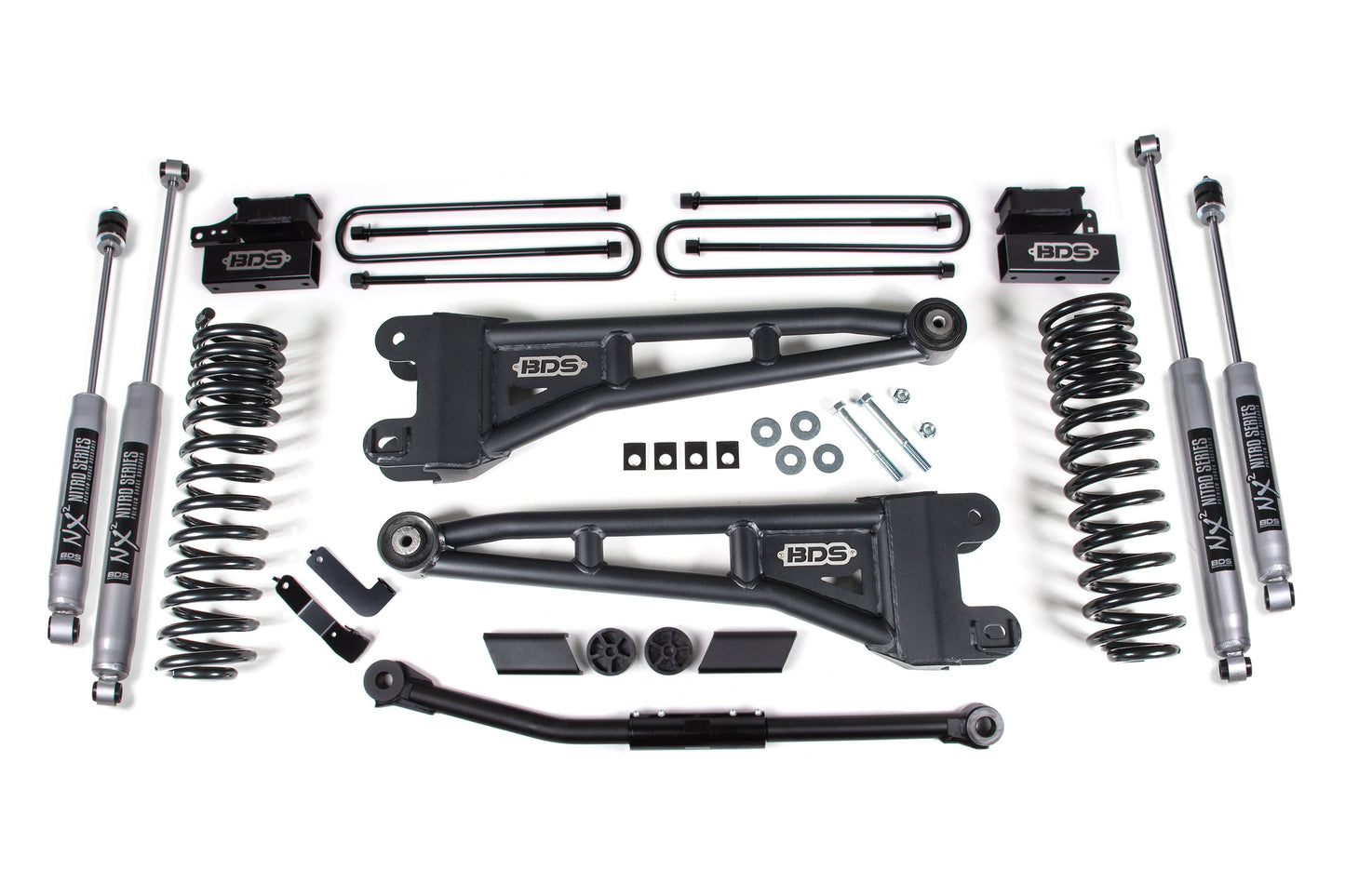 BDS Suspension 2.5 Inch Lift Kit w/ Radius Arm | Ford F450 Super Duty (20-22) 4WD | Diesel & Gas