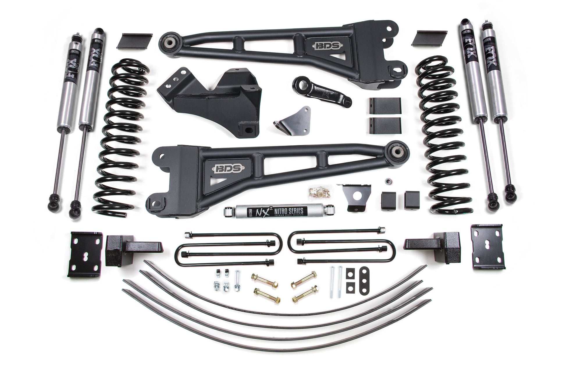 BDS Suspension 6 Inch Lift Kit w/ Radius Arm | Ford F250/F350 Super Duty (05-07) 4WD | Gas - Trucks R Us
