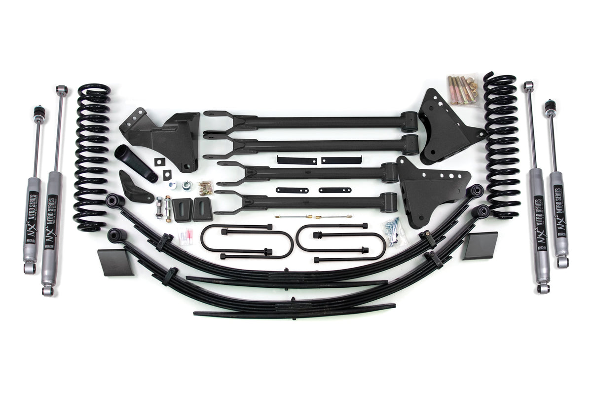 BDS Suspension 8 Inch Lift Kit w/ 4-Link | Ford F250/F350 Super Duty (08-10) 4WD | Diesel - Trucks R Us