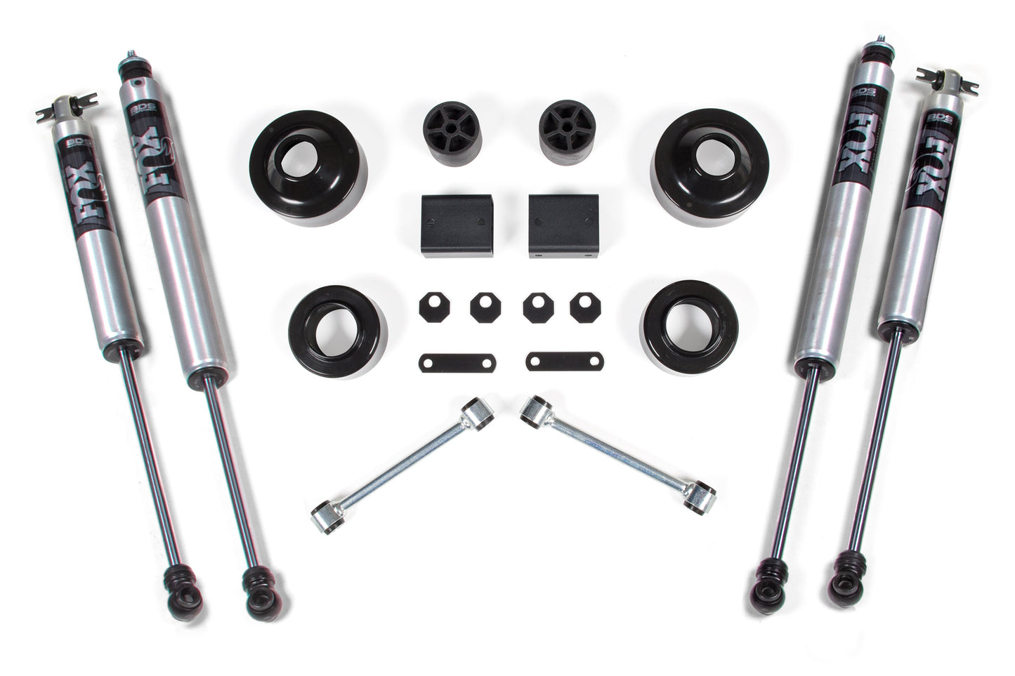BDS Suspension 2 Inch Lift Kit | Coil Spacer | Jeep Wrangler JK (07-11) 2-Door - Trucks R Us
