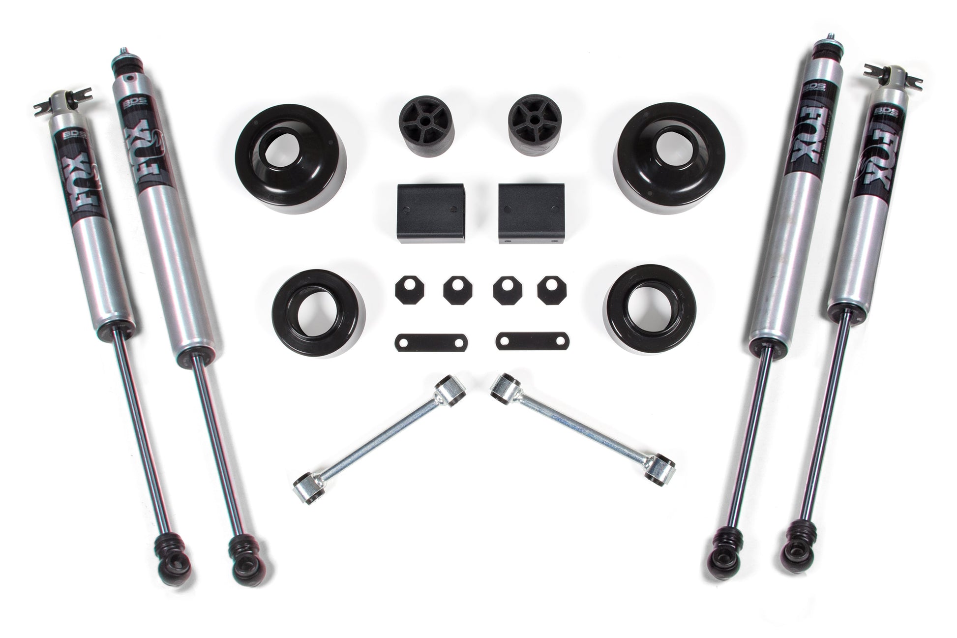 BDS Suspension 2 Inch Lift Kit | Coil Spacer | Jeep Wrangler JK (07-11) 2-Door - Trucks R Us