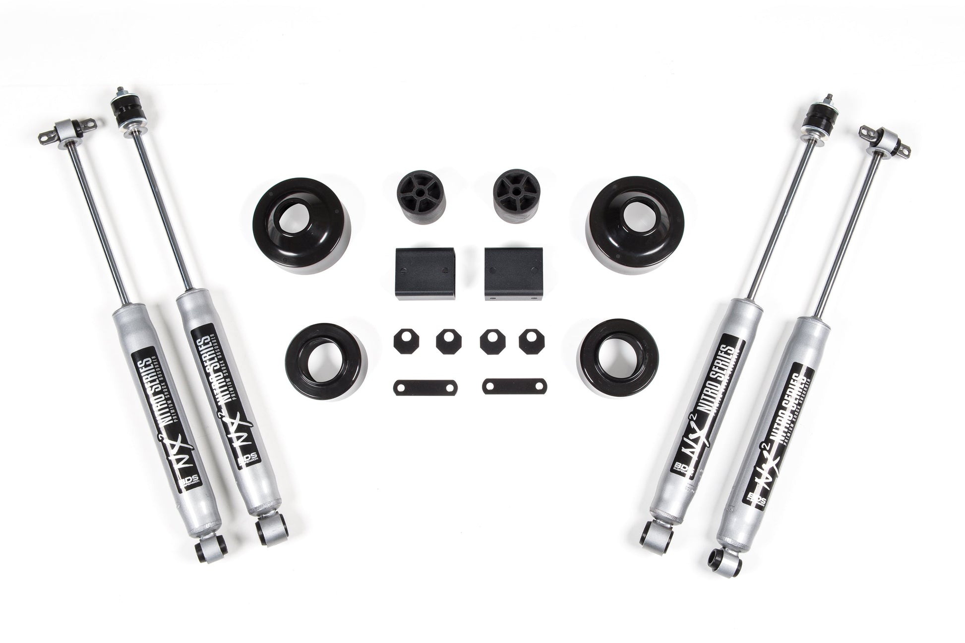 BDS Suspension 2 Inch Lift Kit | Coil Spacer | Jeep Wrangler JK (07-18) 2/4-Door - Trucks R Us