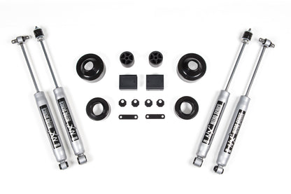 BDS Suspension 2 Inch Lift Kit | Coil Spacer | Jeep Wrangler JK (07-18) 2/4-Door