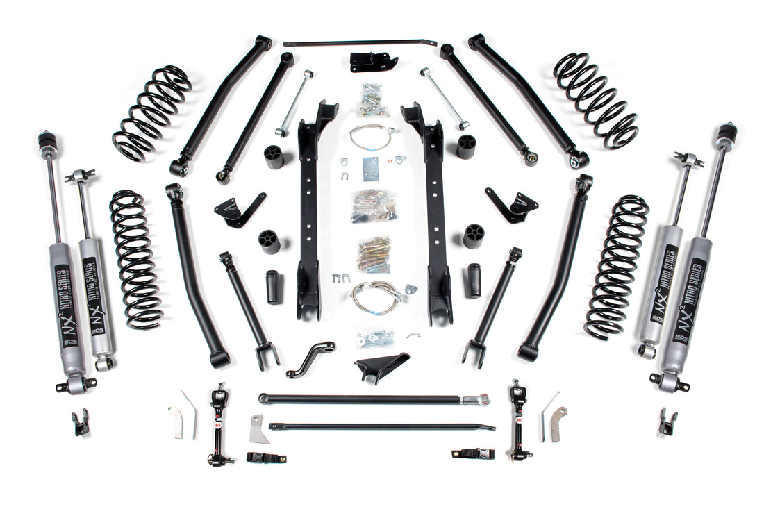 BDS Suspension 6.5 inch long arm lift kit | Jeep Wrangler TJ and TJ Rubicon | 1997-2006
