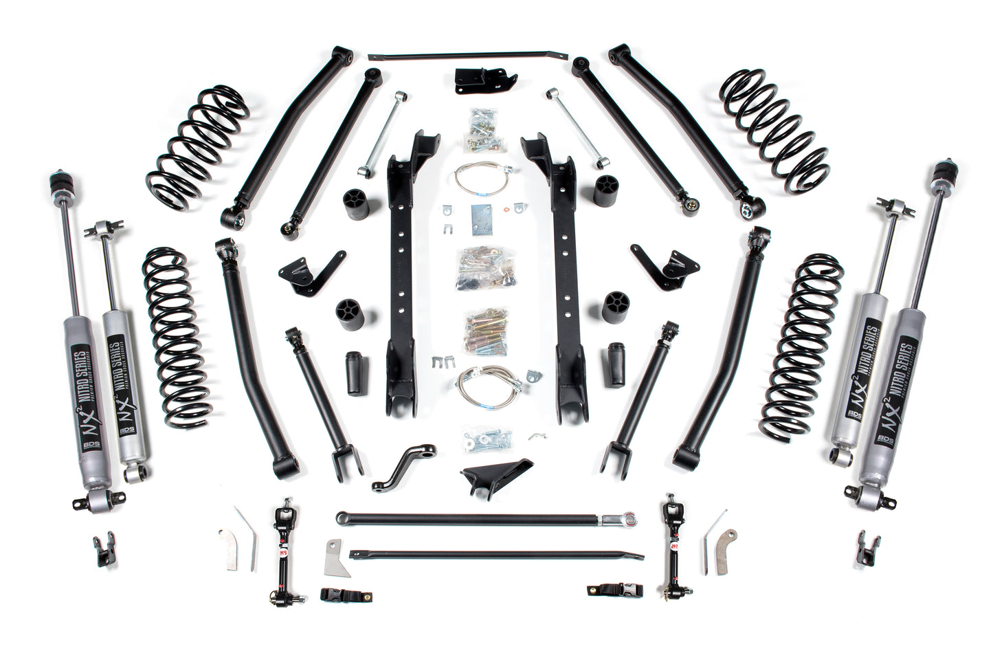 BDS Suspension 6.5 inch long arm lift kit | Jeep Wrangler TJ and TJ Rubicon | 1997-2006