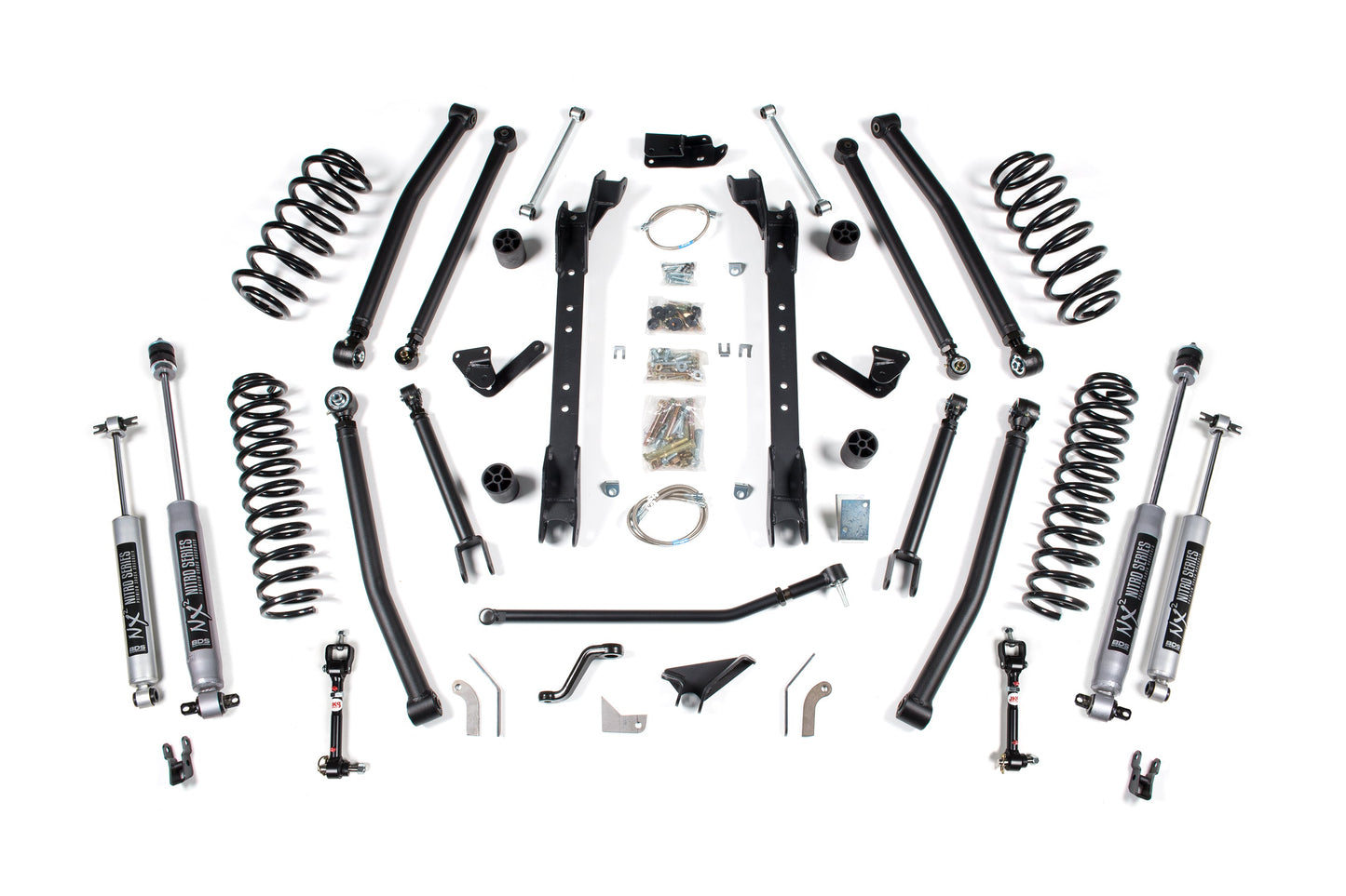 4.5 Inch Lift Kit - Long Arm Conversion | Jeep Wrangler TJ (97-06) - Trucks R Us