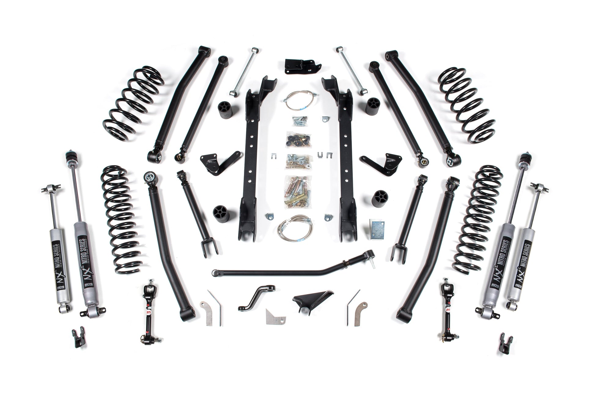 4.5 Inch Lift Kit - Long Arm Conversion | Jeep Wrangler TJ (97-06) - Trucks R Us
