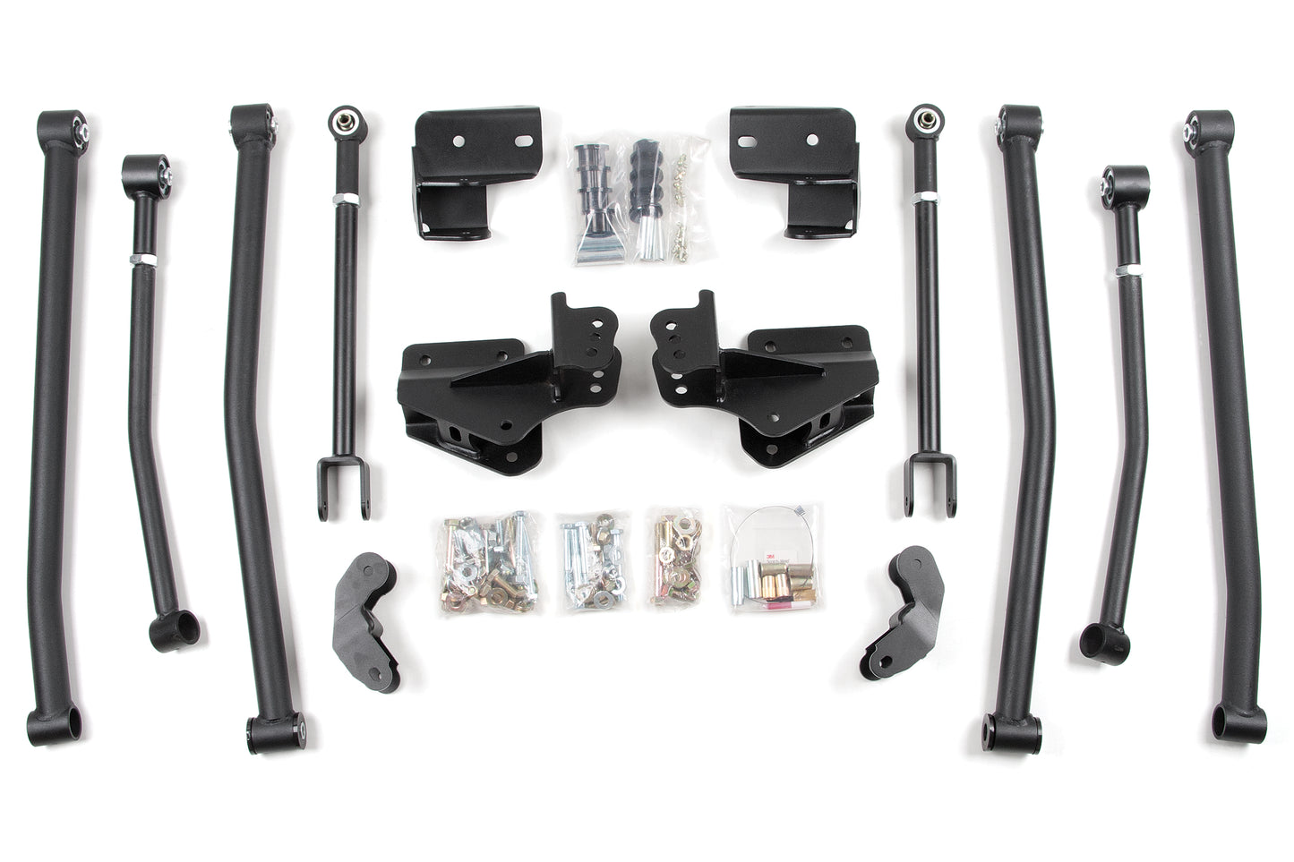 BDS Suspension Long Arm Conversion Upgrade - Fits 4-6 Inch Lift | Jeep Wrangler JK (07-18)