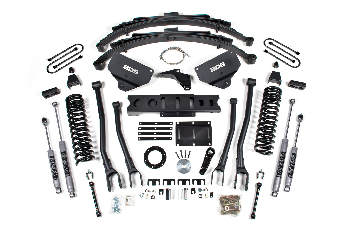 BDS Suspension 8 Inch Lift Kit w/ 4-Link | Ram 3500 (13-18) 4WD | Diesel - Trucks R Us