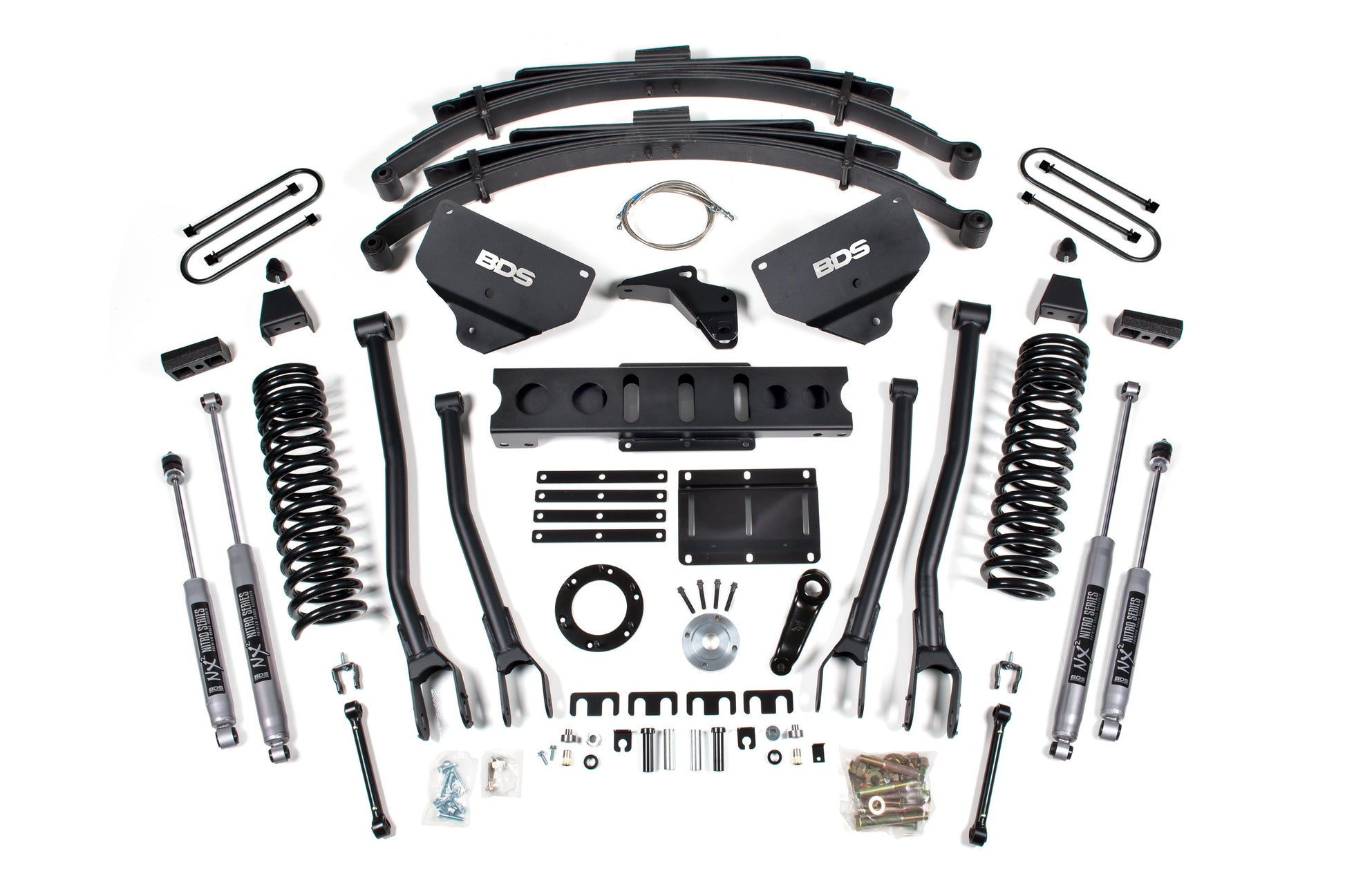 BDS Suspension 8 Inch Lift Kit w/ 4-Link | Ram 3500 (13-18) 4WD | Diesel - Trucks R Us
