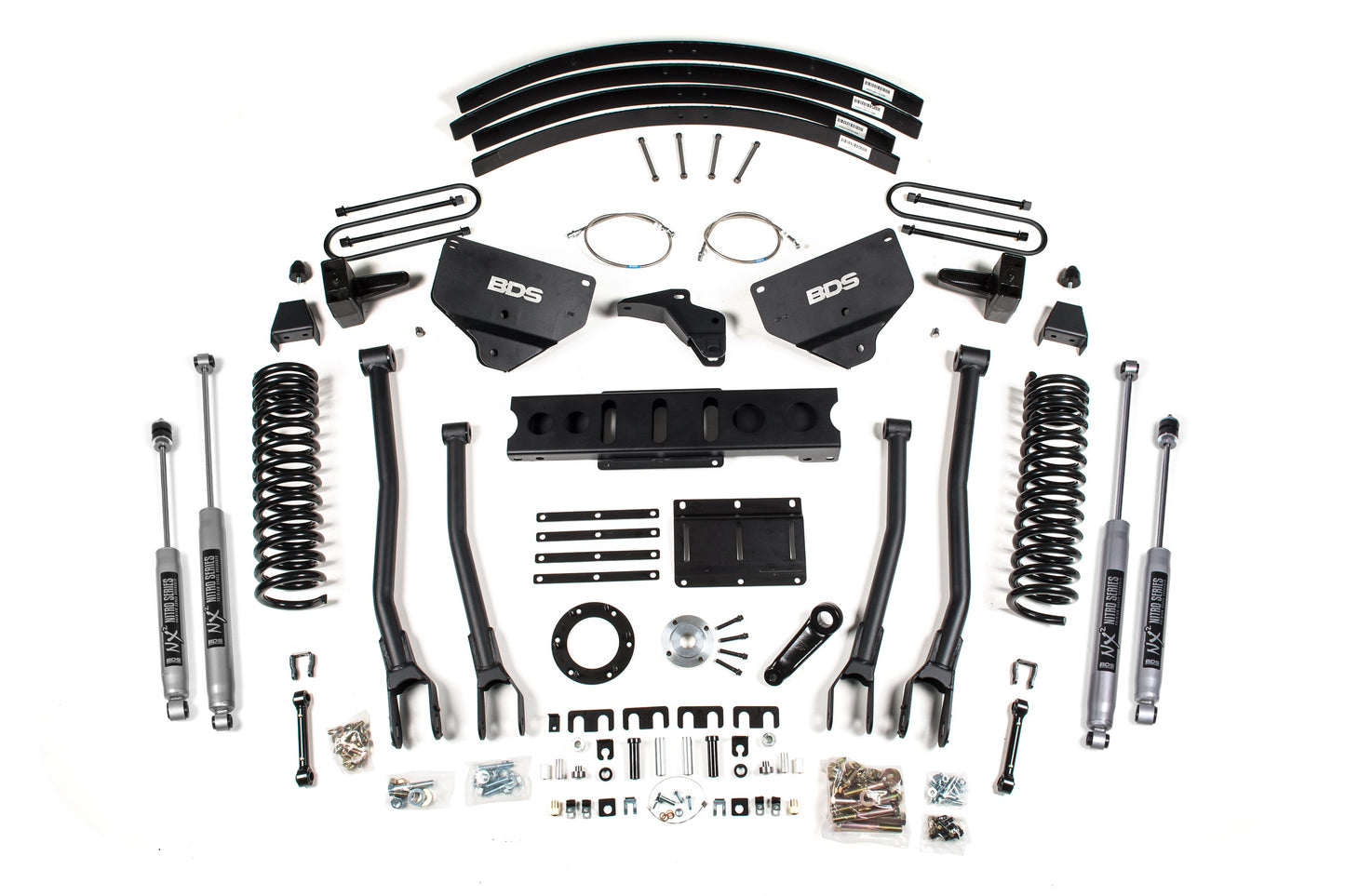 BDS Suspension 8 Inch Lift Kit w/ 4-Link | Ram 3500 (13-18) 4WD | Diesel - Trucks R Us