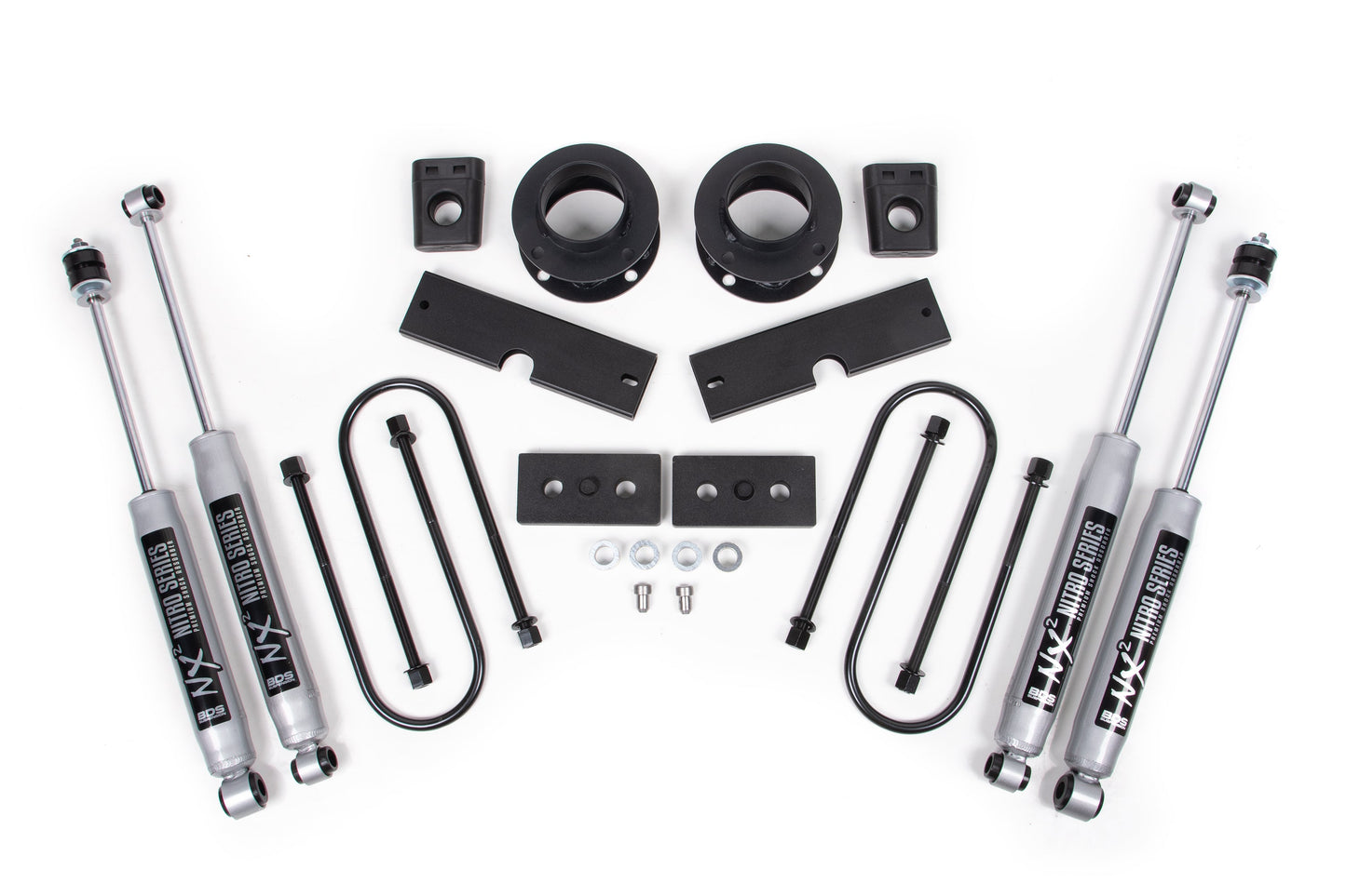 2 Inch Lift Kit | Ram 3500 w/ Rear Air Ride (13-26) 4WD - Trucks R Us