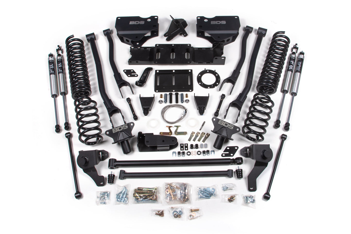 BDS Suspension 8 Inch Lift Kit w/ 4-Link | Ram 2500 (19-24) 4WD | Diesel