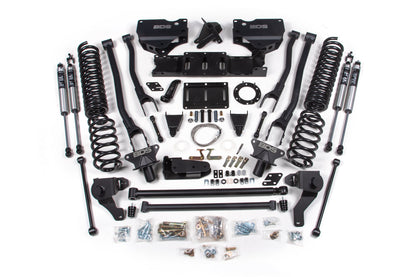 BDS Suspension 8 Inch Lift Kit w/ 4-Link | Ram 2500 (19-24) 4WD | Diesel