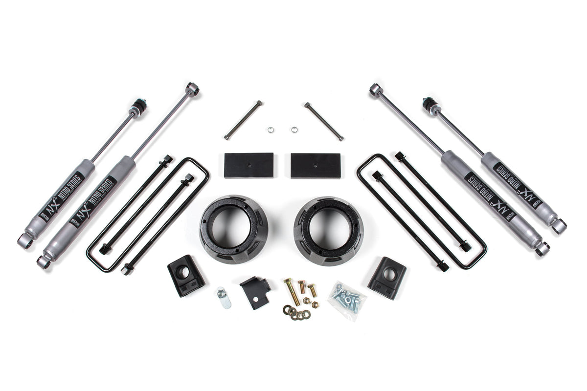 BDS Suspension 94-02 Dodge 3/4 ton 3/1 Block Kit