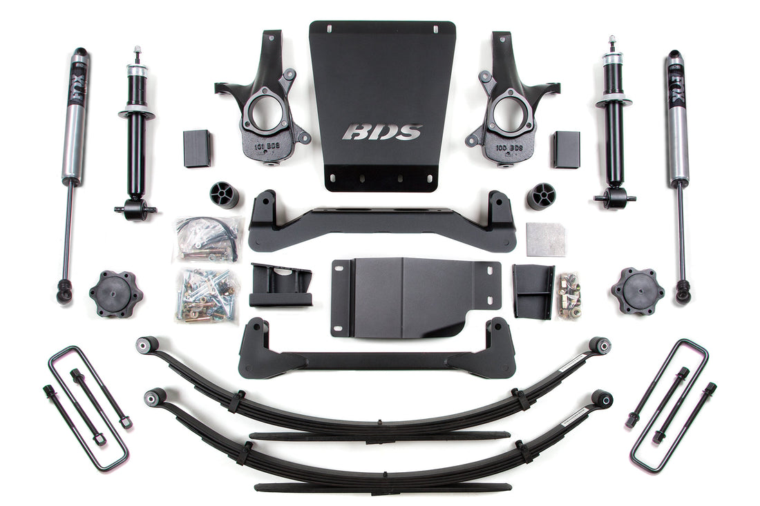 BDS Suspension 6 Inch Lift Kit | Chevy Silverado or GMC Sierra 1500 (07-13) 4WD - Trucks R Us