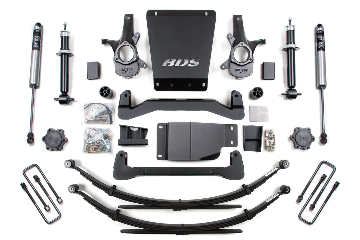 BDS Suspension 6 Inch Lift Kit | Chevy Silverado or GMC Sierra 1500 (07-13) 4WD - Trucks R Us