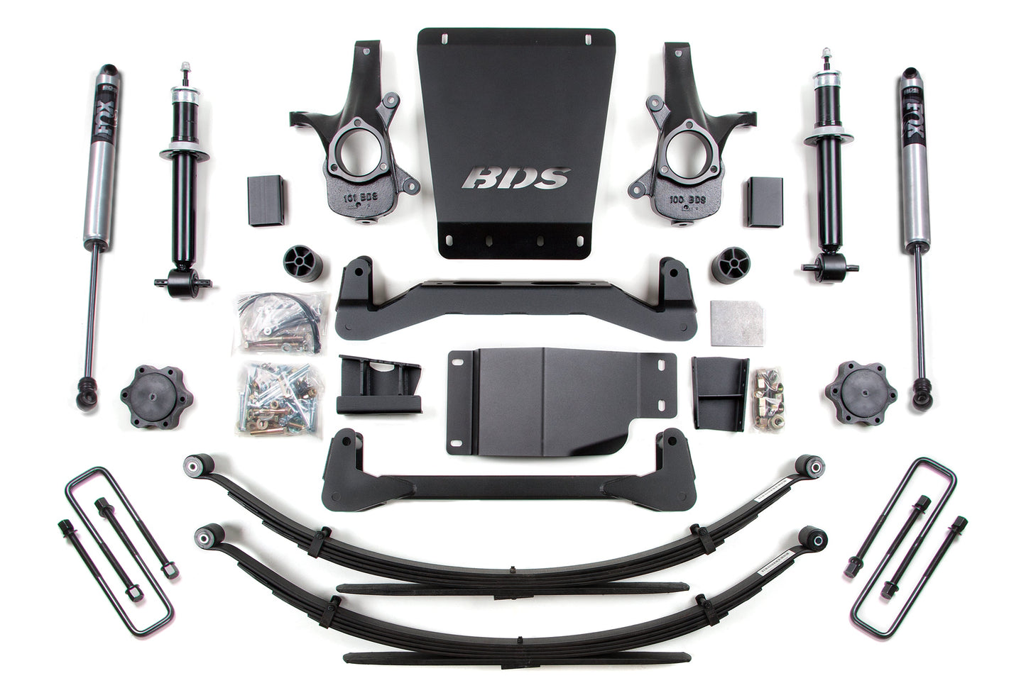 BDS Suspension 6 Inch Lift Kit | Chevy Silverado or GMC Sierra 1500 (07-13) 4WD - Trucks R Us